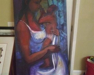 William Tollive original on door signed by artist $8500.00