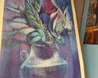 "Buds of Paradise" estate signed $75 artist signed $250