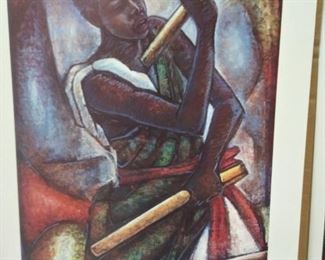 "African Drummer" Poster $75.00