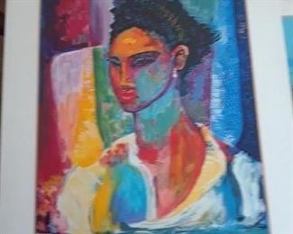 "Adora" serigraph $2800.00