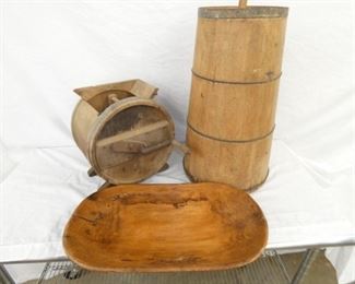 VIEW 2 PRIM CHURNS/DOUGHBOWL