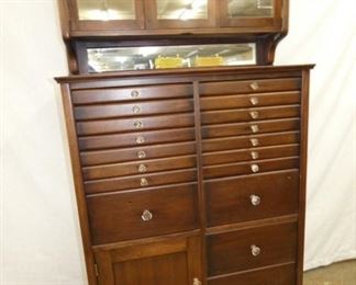 36X62 MAH. DENTAL CABINET