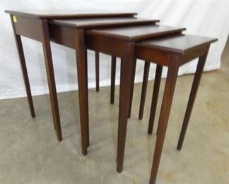 VIEW 2 MAH. NESTING TABLES