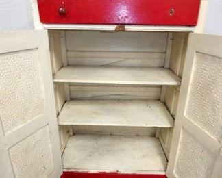 VIEW 3 INSIDE PRIM. PIE SAFE