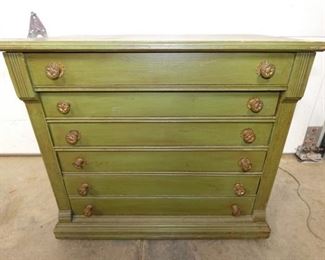 25X22 OAK SPOOL CABINET