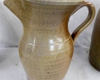 VIEW 2 CLOSE UP SALTGLAZE PITCHER