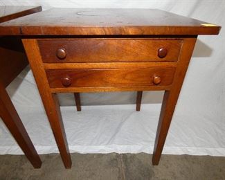 VIEW 3 CLOSE UP WALNUT TABLE