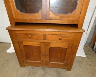 VIEW 4 BOTTOM WALNUT 2PC. CUPBOARD