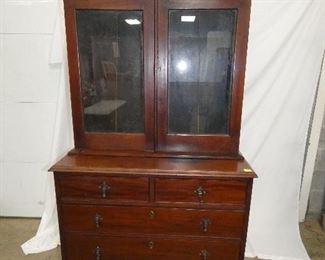 VIEW 2 ORG. FINISH MAH. CUPBOARD