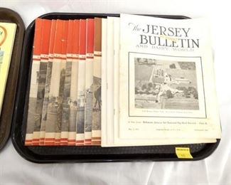 BILTMORE JERSEY BULLETIN MAGAZINES 