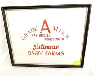 15X12 BILTMORE DAIRY GRADE A MILK ADV 