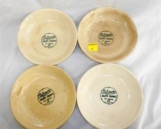 (4) BILTMORE DIARY FARMS ICE CREAM BOWLS