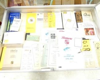 VARIOUS BILTMORE DAIRY PAPERWORK & OTHER 