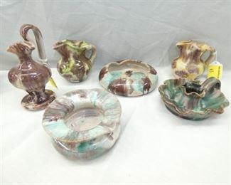 COLE POTTERY REBECCA/PITCHERS/OTHER 
