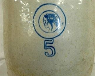 VIEW 2 CLOSE UP 5G. CROCK W/LID