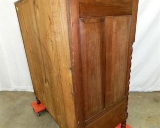 VIEW 4 LEFT SIDE BROWER WALNUT CHEST