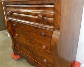 VIEW 2 SIDEVIEW WALNUT CHEST/DESK