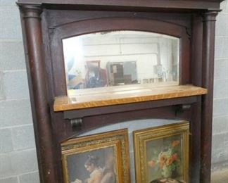 VEIW 2 CLOSEUP OAK W/ COLUMNS