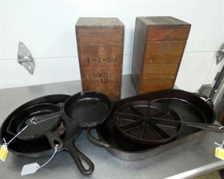 CAST IRON PANS