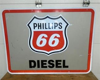 48X36 PHILLIPS 66 DIESEL SIGN