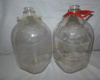 (2) 1G. EMB. BILTMORE MILK BOTTLES 