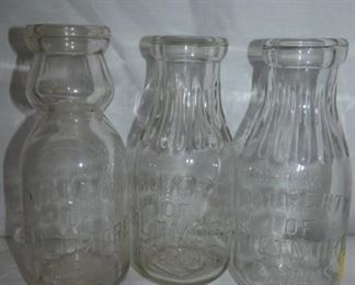 1PT. BILTMORE DAIRY MILK BOTTLES 