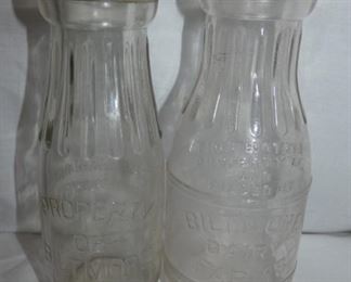1PT. EMB. BILTMORE DAIRY FARMS BOTTLES 