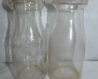 1/2 PINT BILTMORE DARIY EMB. BOTTLES 