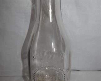1QT. MISSOURI PACIFIC LINES MILK BOTTLE 