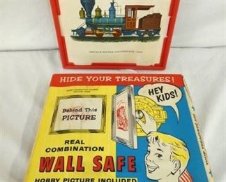 VIEW 2 TOY WALL SAFE W/ORG. BOX 