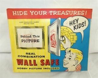 TOY COMBINATION WALL SAFE 