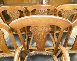 VIEW 2 W/ CARVED RAMS