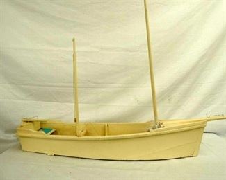 9X43 1930'S HANDMADE SAILBOAT 