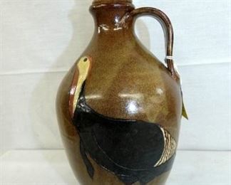 1/2G. JACK T. MANESS TURKEY JUG 