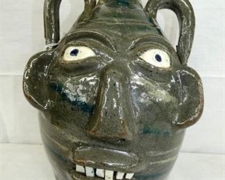 2G. BB CRAIG SWIRL FACE JUG 