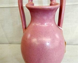 9IN. DOUBLE HANDLE AR COLE VASE 