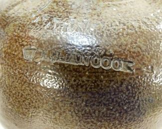 VIEW 3 SIGNED WH HANCOCK SALTGLAZE JUG 