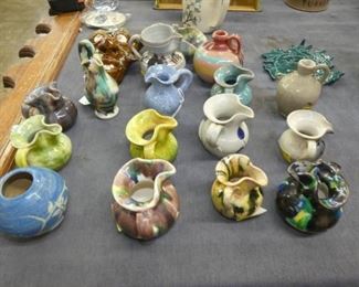 COLE/KING/OTHER POTTERY PITCHERS 