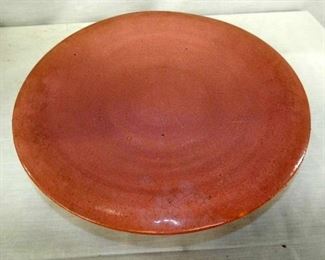 13IN. COLE POTTERY CHARGER 