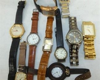 VARIOUS WRIST WATCHES