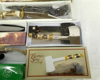 VIEW 3 VARIOUS COLL. KNIVES