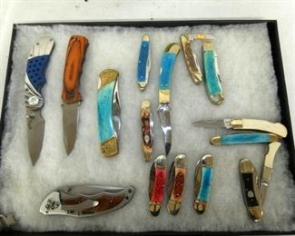 VARIOUS POCKET KNIVES