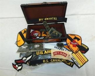VARIOUS MILITARY PATCHES