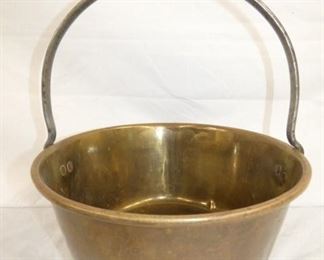 COPPER APPLE BUTTER BUCKET