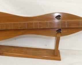 EARLY HANDMADE INSTRUMENT W/ STAND