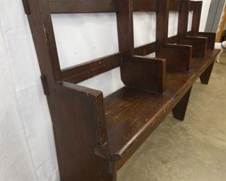 VIEW 2 LEFTSIDE EARLY BENCH