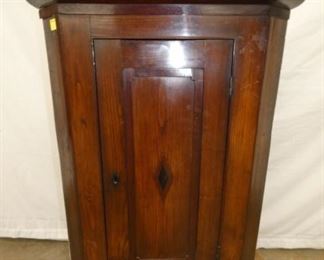 EARLY BLIND DOOR CORNER CUPBOARD