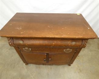 VIEW 2 TOP OAK WASHSTAND 