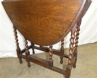 MAH. TWIST LEG DROPLEAF 