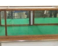 8FT. OAK COUNTER TOP SHOWCASE